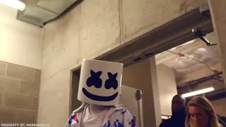 MARSHMELLO REAL FACE!!! Marshmello opening his mask