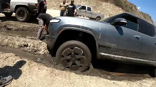 Rivian R1T Mud Rescue