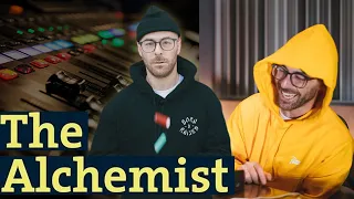 The Alchemist Making Beats With AKAI MPC 2500