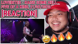 LOVEBITES - Raise some Hell (Five of a Kind, 21/02/2020) [REACTION]