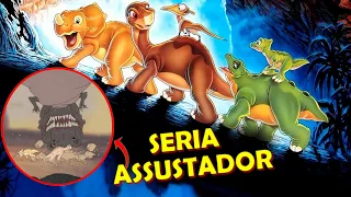 ANÁLISE E CURIOSIDADES SOBRE EM BUSCA DO VALE ENCANTADO (THE LAND BEFORE TIME 1988)(RESUMO)