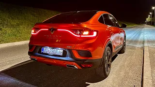 RENAULT Megane Conquest (Arkana) 2022 at night - CRAZY LED lights, AMBIENT lights (COUPE SUV)