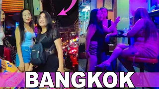 Bangkok Night Life Soi 4 Nana, Sukhumvit Road, Soi 11 - Thailand September 2023