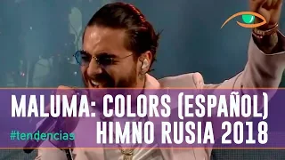 Himno canción oficial versión español del Mundial Rusia 2018 (R) Coca Cola ft Maluma "Colors"