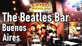 THE BEATLES BAR, THE CAVERN BUENOS AIRES Walking Tour - Argentina [4K|60fps]