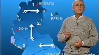 RTLplus Wetter Olaf Steinbauer ca. 1987