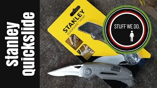 Stanley 10-813 Quickslide Sport Knife: Review video.