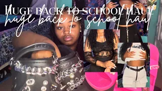 HUGE BACK TO SCHOOL CLOTHING TRY-ON HAUL🛍 ( junior year) | $500+