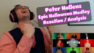 I was in PURE JOY for the last minute!! | Epic Halloween Medley - Peter Hollens | Reaction/Analysis