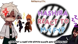 ✨Hashira React To My FYP✨ ||Credit in desc||