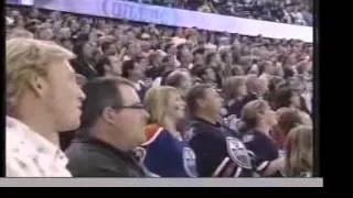 Paul Lorieau Sings Anthems at 2006 Stanley Cup Finals