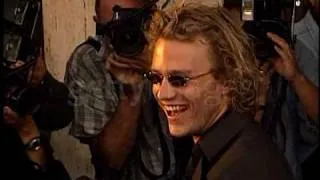 Heath Ledger at the Premiere of 'The Patriot'