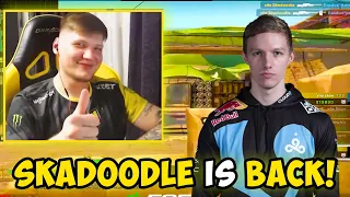 SKADOODLE IS BACK AND DESTROYING FACEIT LOBBIES! S1MPLE'S AIM IS JUST DIFFERENT - CS:GO Twitch Recap