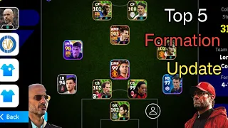 top 5 formation  update  🔥✅🔥| 4-1-3-2 are available 🔥✅