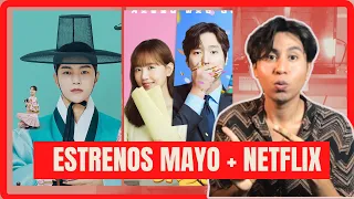 ESTRENOS KDRAMAS de MAYO | ESTRENOS NETFLIX | RETIROS