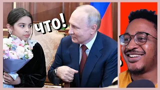 How Putin invited the little girl Raisat to the Kremlin  Russia, Dagestan, Derbent