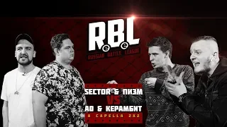 ПРЕДВЗЯТЫЙ БАТТЛСТРИМ: СМОТРИМ RBL: КЕРАМБИТ & АО VS ПИЭМ & SECTOR