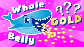 Whale has GOLD in his belly?