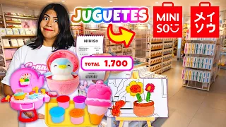 Comprando Juguetes asiáticos de MINISO 🇯🇵 ¿SON MUY CAROS? ¿Diferentes?