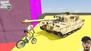 Cars Vs Tanks Vs Cars 999.866% People Break Their Keyboard After This Challenge in GTA 5!