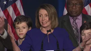 WATCH: Nancy Pelosi speaks after Democrats win House control