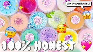 UNDERRATED INSTAGRAM SLIME SHOP REVIEW 💖 Peachy Jelly, Snoof, & NV