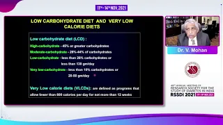 Dr. V  Mohan - Reversal of Diabetes: How, When and for Whom?