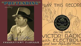 1929, Pretending, Outside, Weary River, Let's Do It, Rudy Vallee Orch., HD 78rpm