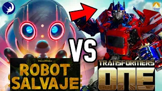 ROBOT SALVAJE VS TRANSFORMERS ONE - PELEA por la TAQUILLA de SEPTIEMBRE, Comparación y Análisis