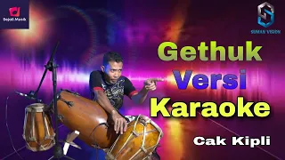 GETHUK versi Karaoke - Cover Kendang Jaipong Cak Kipli - Sejali Musik