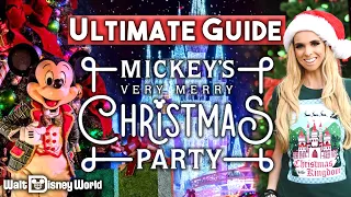 ULTIMATE GUIDE Mickey's Very Merry Christmas Party 2023 | Shows, Characters, Rides, Food, & More