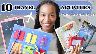 AIRPLANE ACTIVITIES FOR YOUNG KIDS | EASY FUN FOR TRAVEL