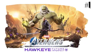 Zagrajmy w MARVEL'S AVENGERS : NIEDOSKONAŁA PRZYSZŁOŚĆ [#1] Stary Hawkeye