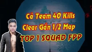 ME AND MY TEAMATES CLEAR 40 KILLS TOP 1 SQUAD FPP | RIP113 PUBG