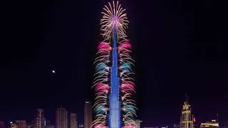 EMAAR NYE 2024 fountain show good version