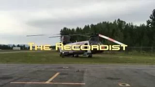 Recording The Sound of a Chinook Helicopter