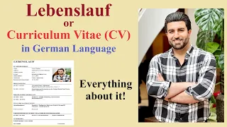 Lebenslauf or Curriculum Vitae - CV in German Language