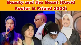 Putri Ariani Ft.Peabo Bryson-Beauty and the Beast (David Foster & Friend 2023) Filipino react