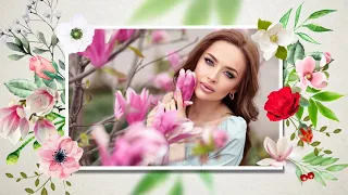 Цветочная феерия#Flower extravaganza#project Proshow Producer