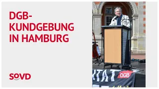 1. Mai 2021: DGB-Kundgebung in Hamburg-Harburg