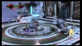 God of War 3 - Deimos battles Cyclops Berserkers & Spartan Troops (HD 720p)