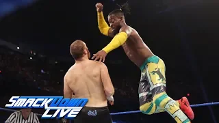 Kingston & Rollins vs. Owens & Zayn – 2-out-of-3 Falls Match: SmackDown LIVE, June 18, 2019