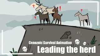 Leading the herd // Cenozoic Survival Animation // Caligo Forest