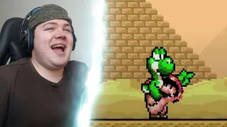 Mario und Yoshi tauschen Plätze