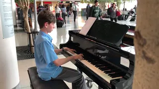 Root Beer Rag by Billy Joel, played by 13 year-old volunteer pianist