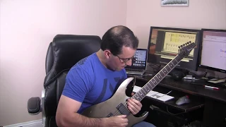 Shred Guitar Demonstration (One Of My Fastest Guitar Solos)