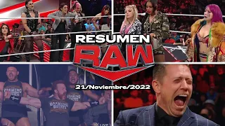 WWE RAW | 21/Noviembre/2022 | RESUMEN Y RESULTADOS