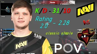 CS GO POV Demo s1mple vs Renegades on Nuke (IEM Cologne LAN)