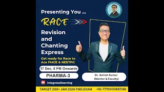 PHARMA RACE Session PART -3 BY DR ASHISH