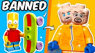 32 BANNED LEGO items..